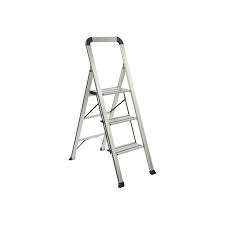 Trapladder 3 treden aluminium space