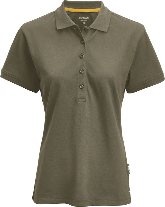 Poloshirt dames - Olijfgroen