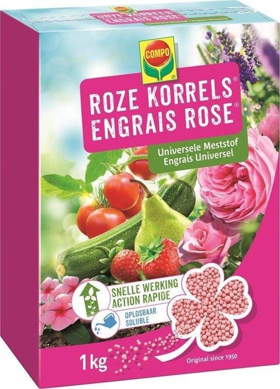 Compo roze korrels 1KG