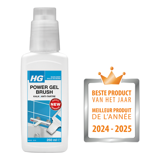 HG power gel brush kalk 250ml