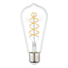 Lichtbron E27 ST64 7,3w helder 806lm 2700k