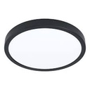 Eglo Fueva opbouwarmatuur zwart Ø285 - 3000lm - IP20