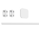Track plus uitbreiding wit 1m