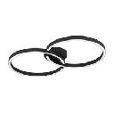 mandolo plafondlamp zwart 19,5w - 2400lm