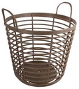 Mand ECO 40L bruin hout PP