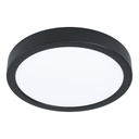 EgloFueva 5 LED opbouwarmatuur 210mm zwart + sensor 2000lm 3000K