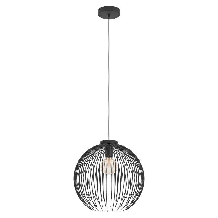 Eglo Venezuela hanglamp Ø 40cm E27 zwart