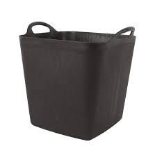 Flexibele kuip zwart eco friendly 16L