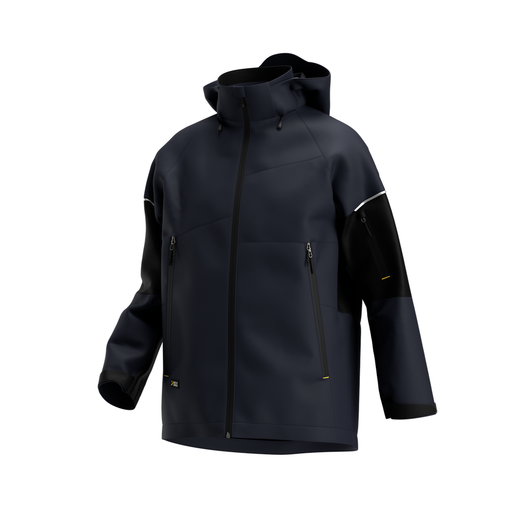 Kasai regenjas - navy/zwart