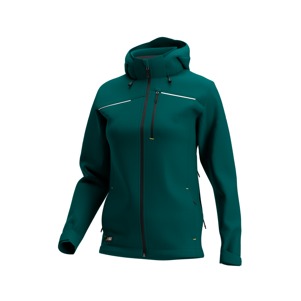 Dames Kasai softshell - t. blauw