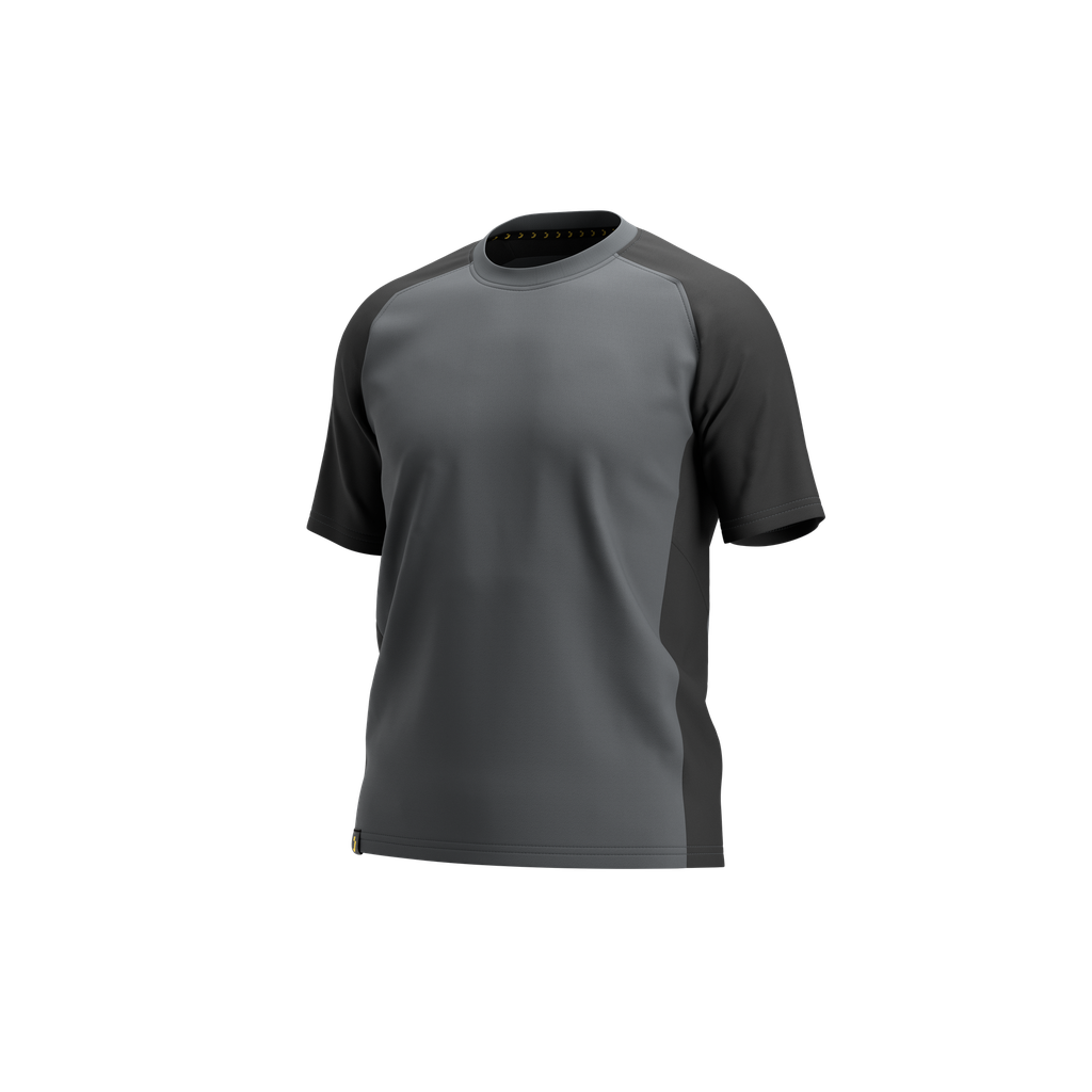 Oak T-shirt grijs/donkergrijs