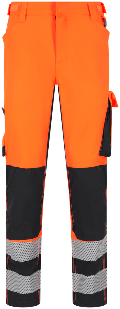 Scuti werkbroek oranje/zwart - High-vis