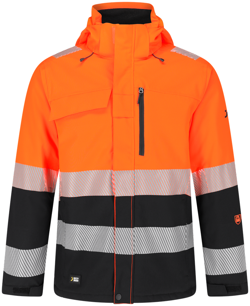 Scuti winterjas oranje - High-vis