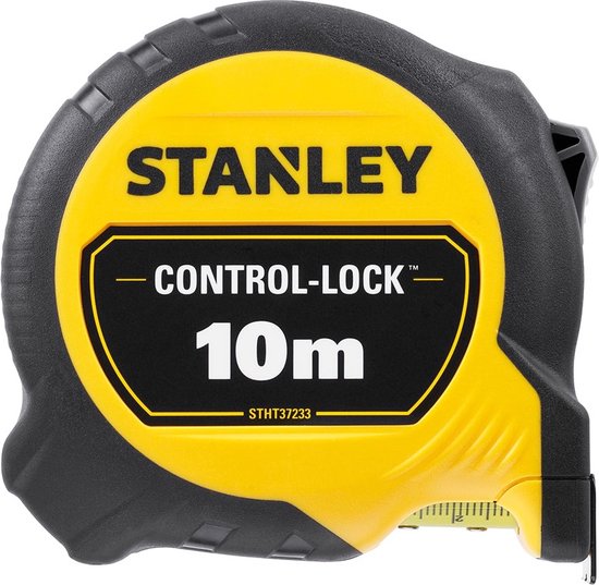 Stanley rolbandmaat control-lock 10M - 25mm