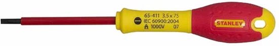 Stanley fatmax schroevendraaier parallel VDE 3,5 x 75mm
