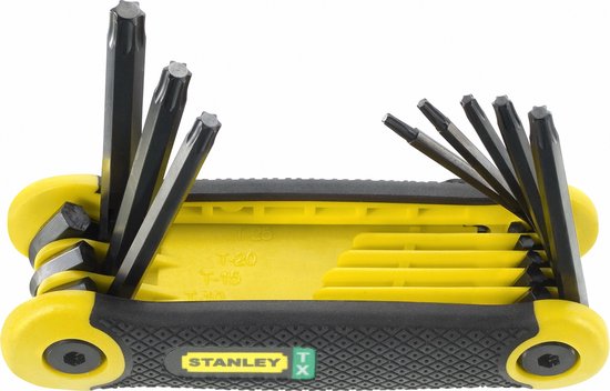 Stanley stiftsleutelset torx 8 delig