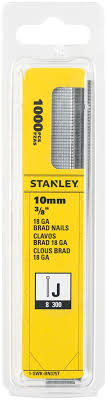 Stanley nagels 10mm type J - 1000 stuks