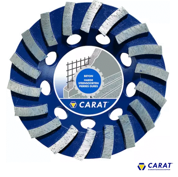 Carat Slijpkop CUDF Premium 125 x 22,23mm