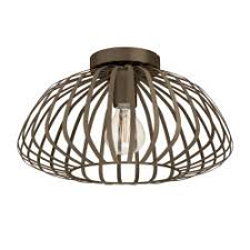 Eglo Espinal plafondlamp 1x E27 brons
