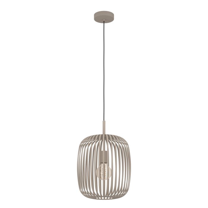 Eglo Romazinna hanglamp 1xE27 staal/zandkleur