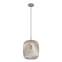 Eglo Romazinna hanglamp 1xE27 staal/zandkleur