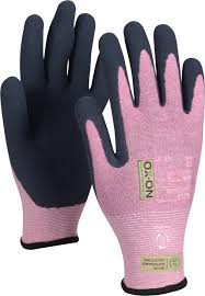 OX-ON werkhandschoen junior 1600 roze 6/8