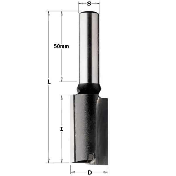 CMT Groeffrees met rechte snijkoppen - HW D26 x 35mm L90