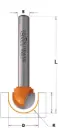 CMT Bolle radiusfrees - HWM D6 x 12,7mm R3 L50