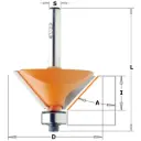 CMT Afkantfrees met kogellager - HW D19 x 11,5mm L55