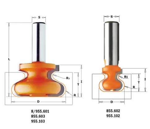 CMT Handgreeofrees - HW D19,05 x 19,05mm L57