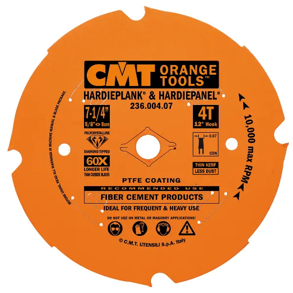 CMT Diamantzaagblad (cementvezel) 16x20x2,4 Z10*DP