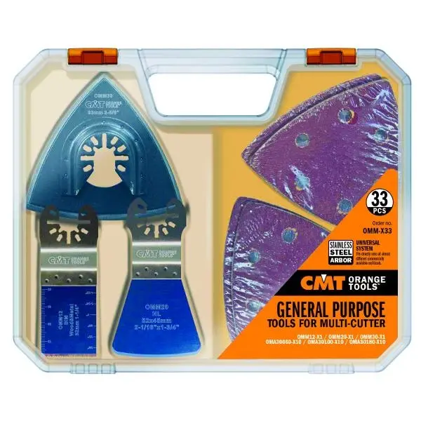 CMT 33-delige accessoireset voor oscillerende multitools