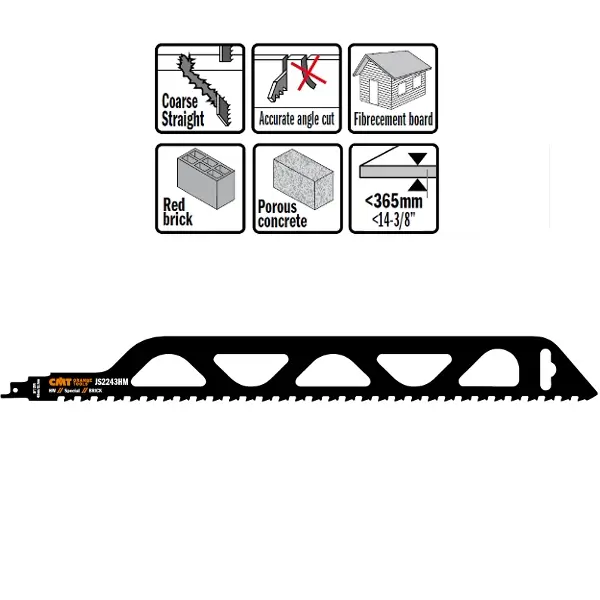 CMT Reciprozaagblad HM 455mm x 1,5 x 2TPI
