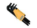 Ironside set van 9 inbussleutels 1.5-10mm m/houder 