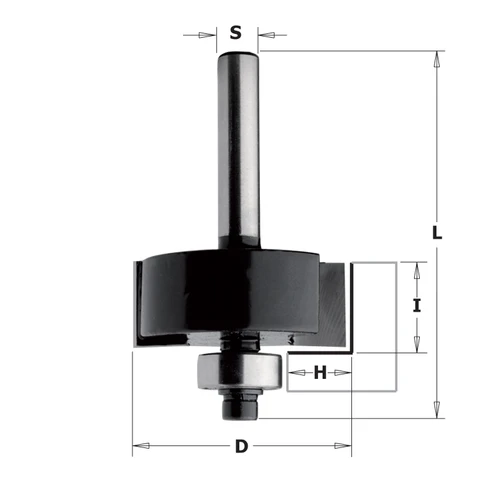 Sponningsfrees (contractor) HW D31,7 x 12,7mm