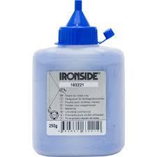 IRONSIDE KRIJTPOEDER 250GR BLAUW