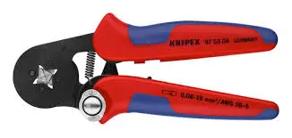 Knipex zelfinstellende aderhulstang