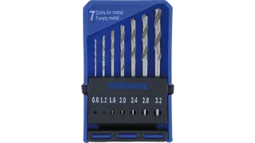 Dremel boorpuntenset 7-delig - 628
