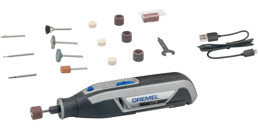 Dremel lite 3,6V Li-Ion accu incl. 15 accessoires