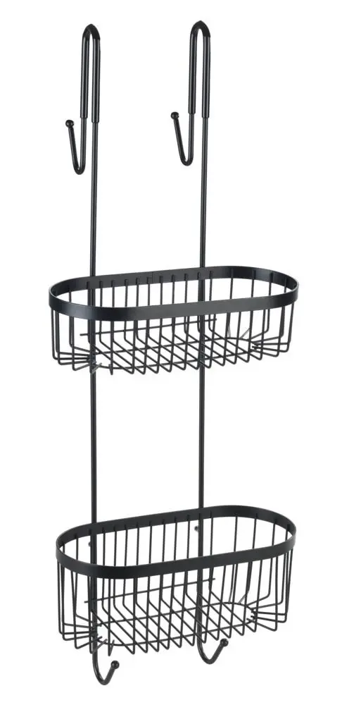 Doucherek 2-laags Serino zwart