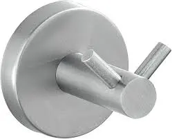 Bosio wandhaak Duo RVS mat