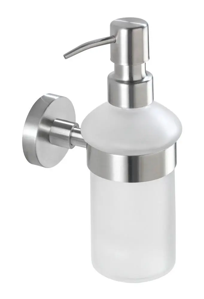 Bosio zeepdispenser RVS mat