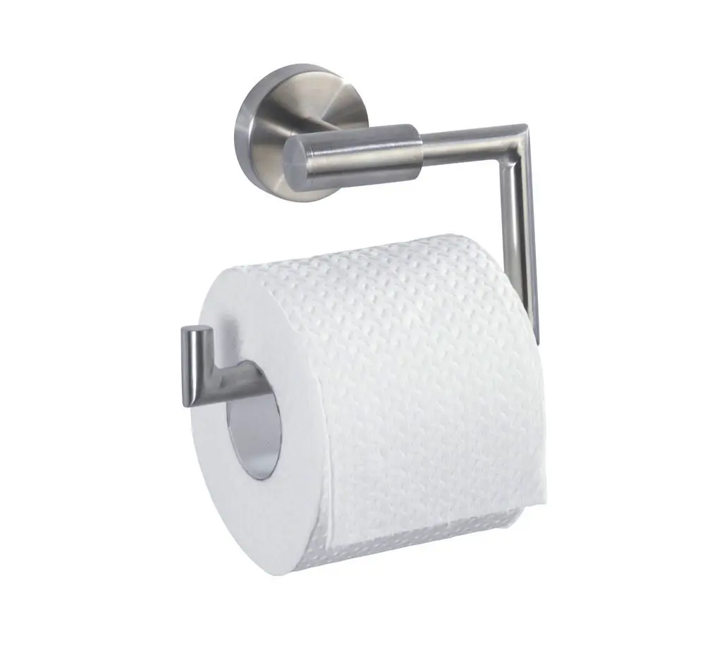 Bosio toiletrolhouder z.klep RVS mat