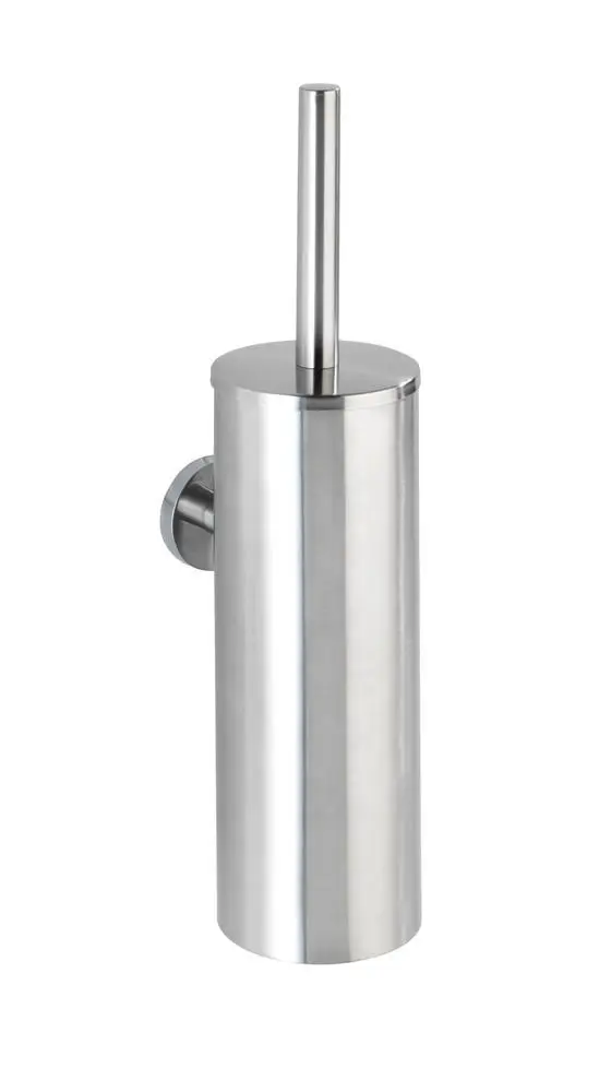 Bosio toiletborstelh. hoog model RVS mat