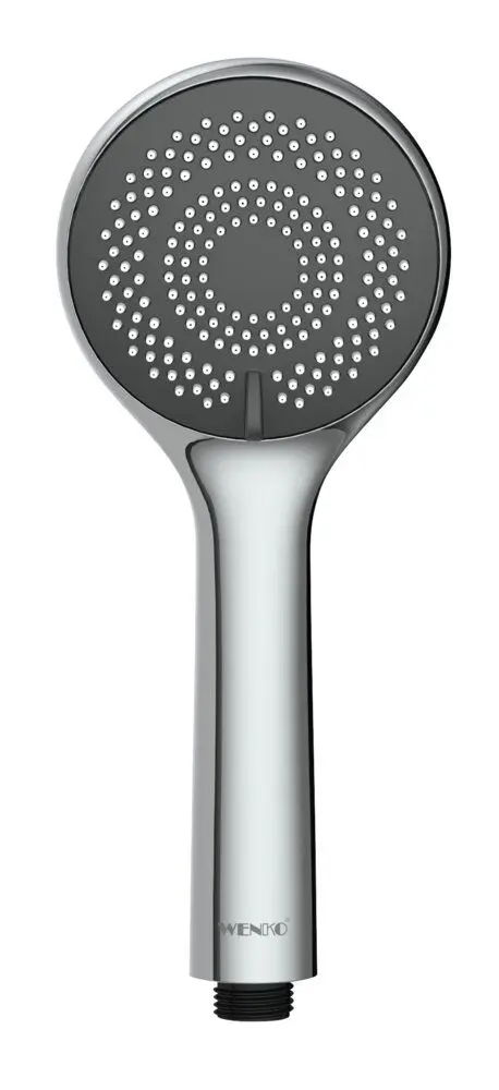 Handdouche watersaving Ø95mm - 3 jets - zilver