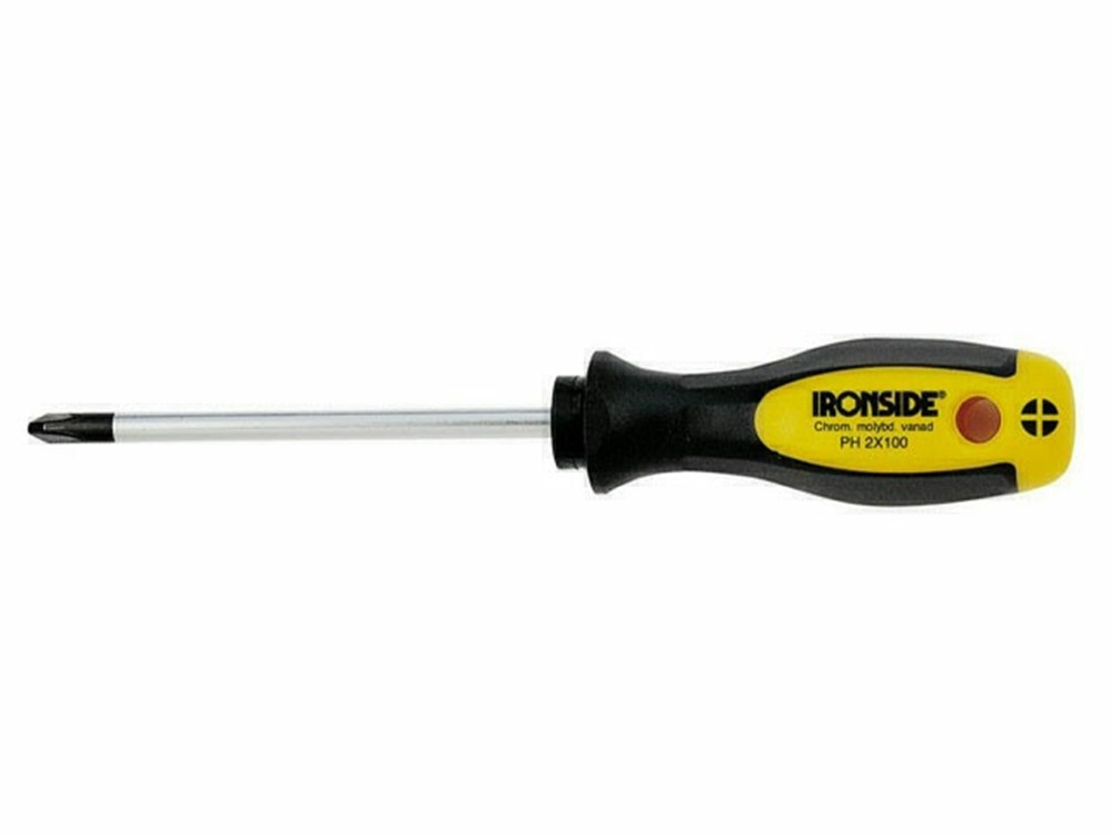 Schroevendraaier PH 0x60 rond blad CR/MO