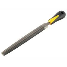 Halfronde vijl halfzacht 200mm BI-compo