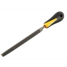Vijl driehoek halfzacht 150mm BI-compo
