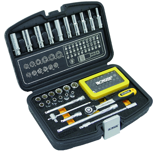 Doppendoos 60 stuks - 1/4 + bits