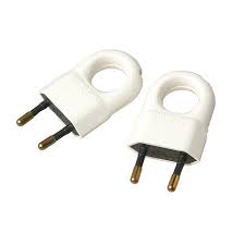 STEKKER 2.5A 2P WIT PER 2